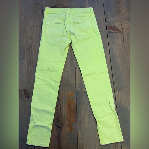 Mudo FTS 64 Skinny Low Waisted Jeans in phosphorus green - Picture 2 of 8